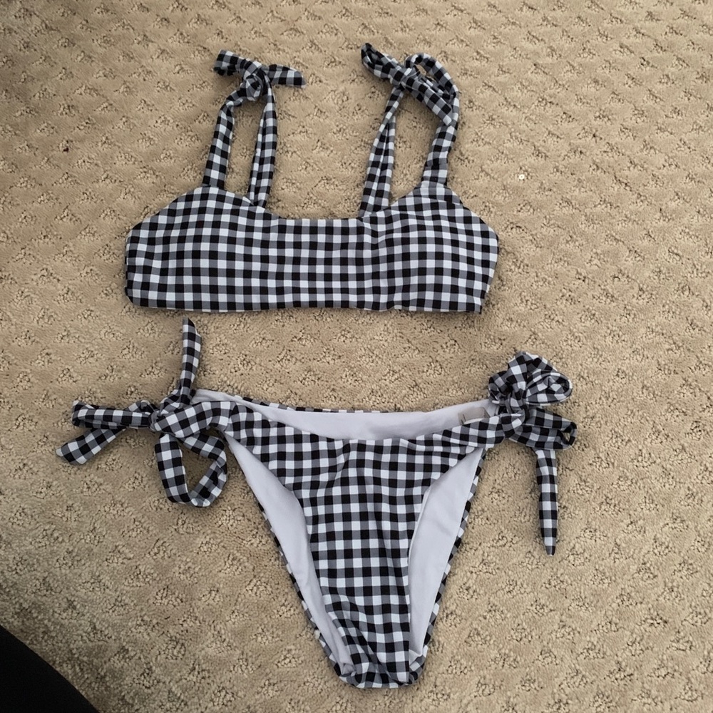 Cupshe bikini plaid